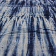 Handmade Tie Dye Natural Cotton Shibori Indigo Blue Fabric